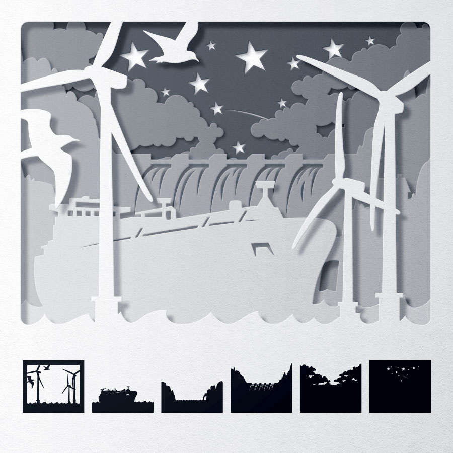 Dessin vectoriel pour découpe laser